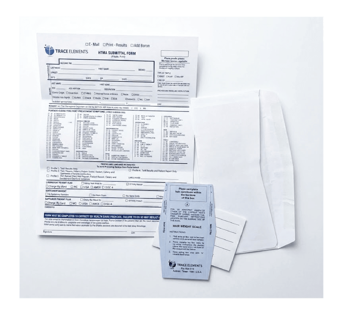 HTMA Test — The HTMA test is mailed straight to your door.