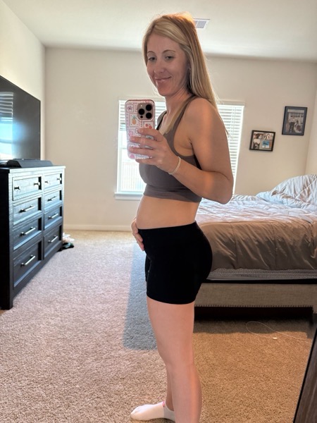 Kristin B. pregnancy progress